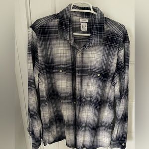 Gap Untucked Flannel.